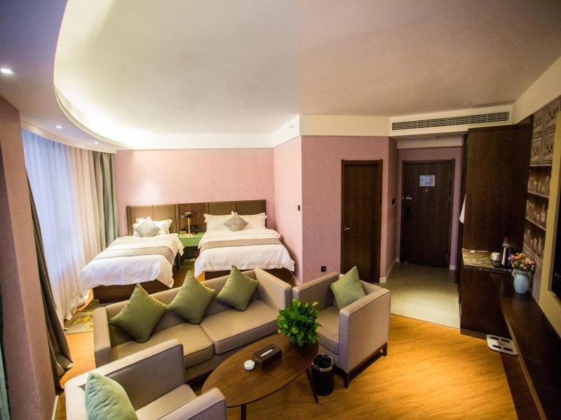 Gemei Hotel Luoyang Longmen High-Speed Railway Station Екстер'єр фото